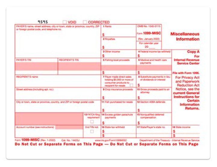 Can a single member LLC file a 1099?