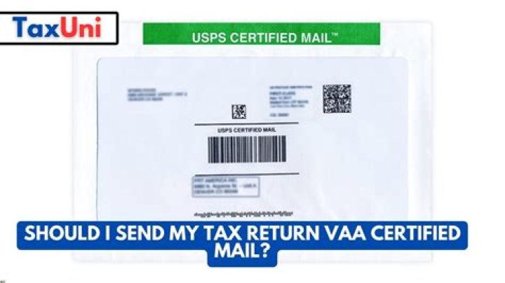 Can I express mail my tax return?