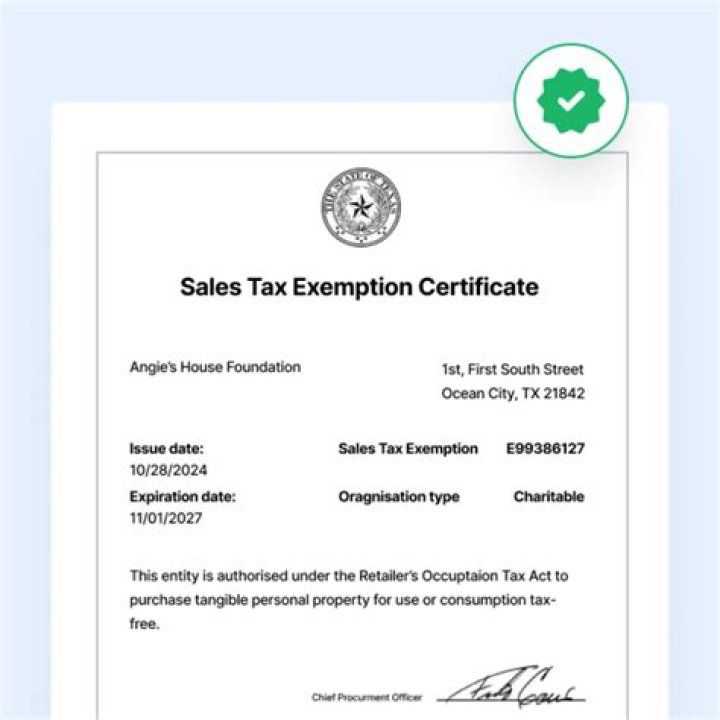 Do I need a tax-exempt certificate?