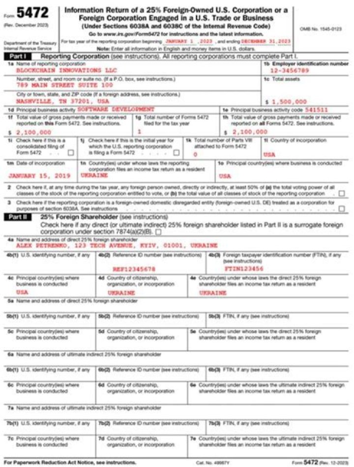 Do I need to file form 5472?