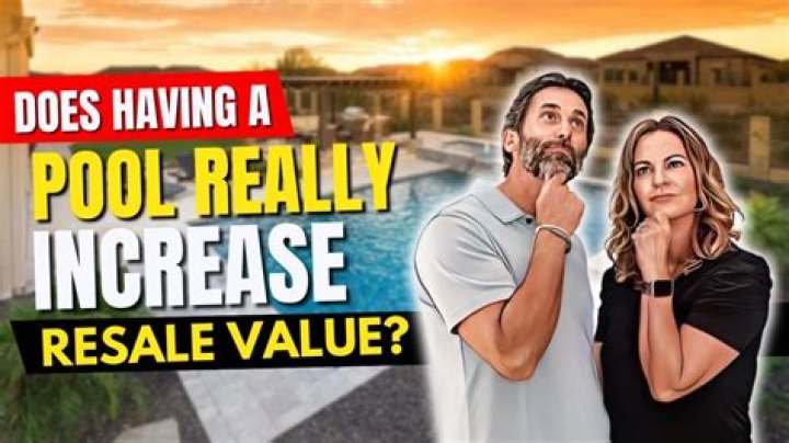 DO pools drop property value?