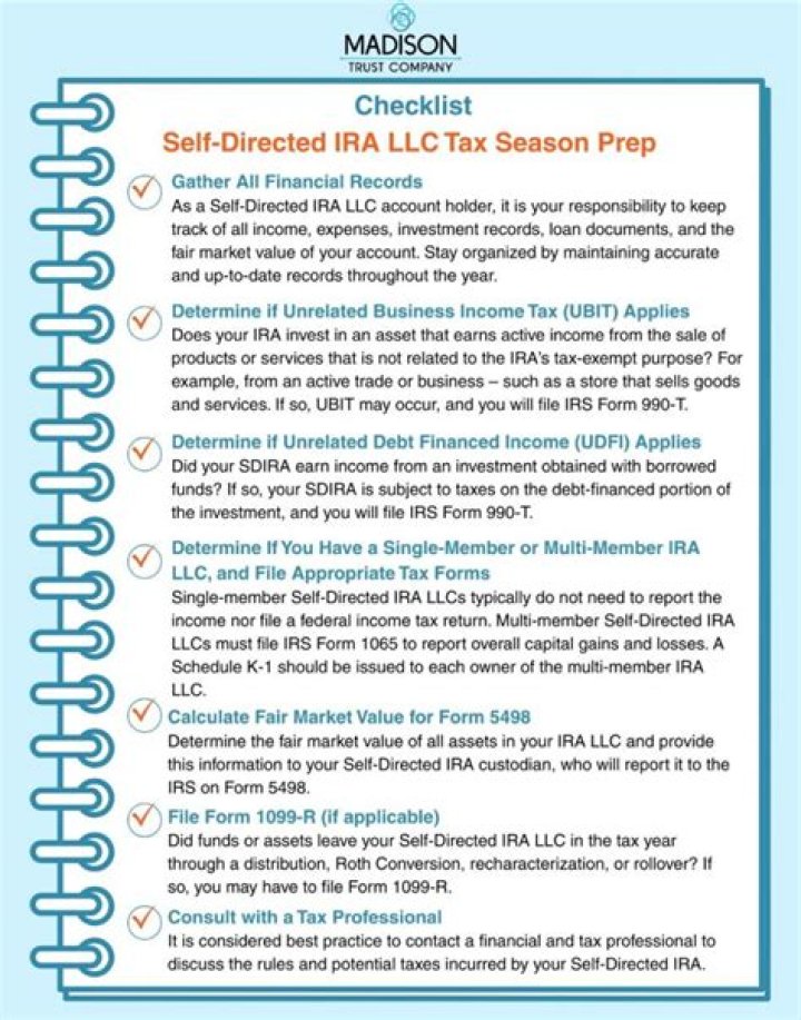 Does a self directed IRA need to file a tax return?