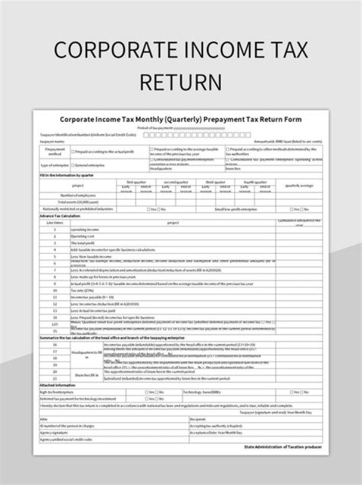 Does an LLP submit a company tax return?
