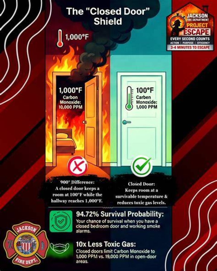 Does closing your door make your room hotter?