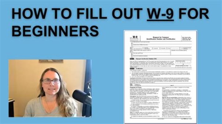 How do freelancers fill out w9?