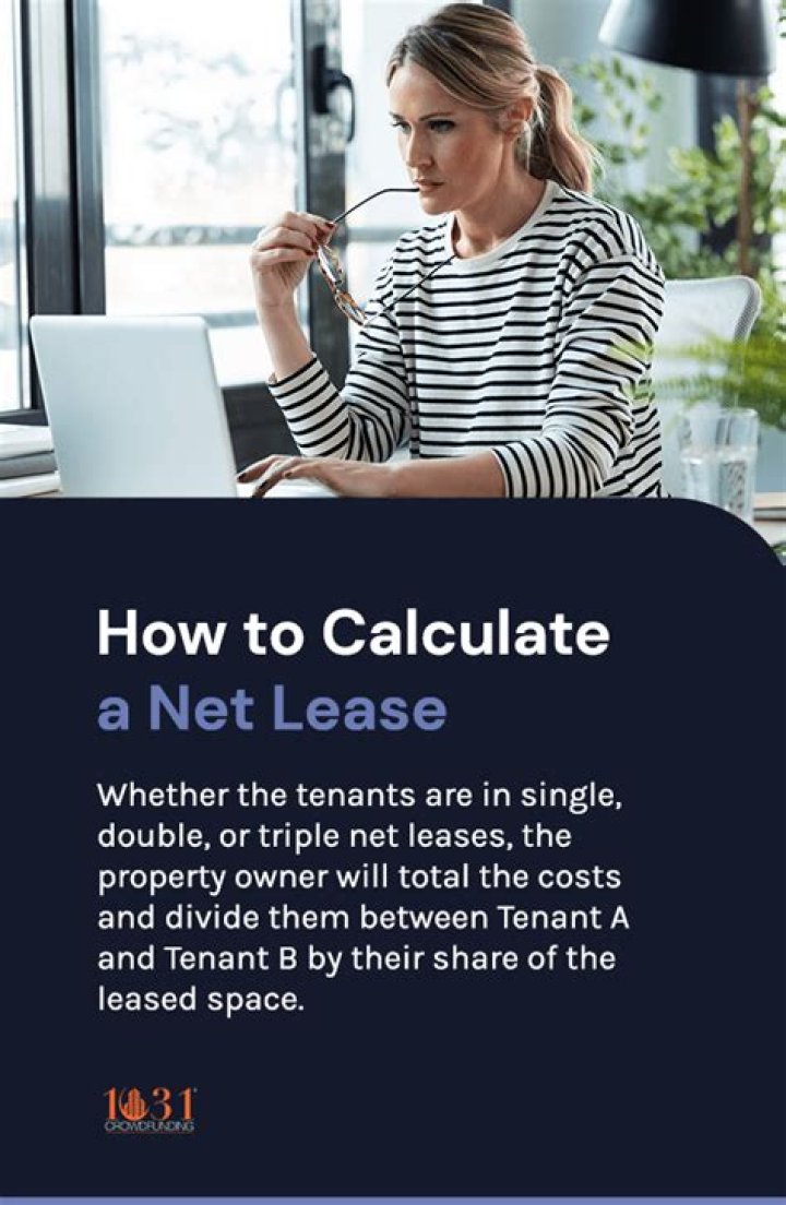 How do you calculate triple net lease?