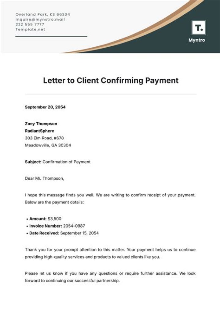 How do you call clients for payment?