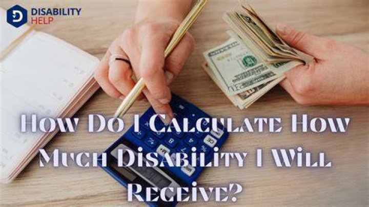 How do you determine how much disability you will receive?