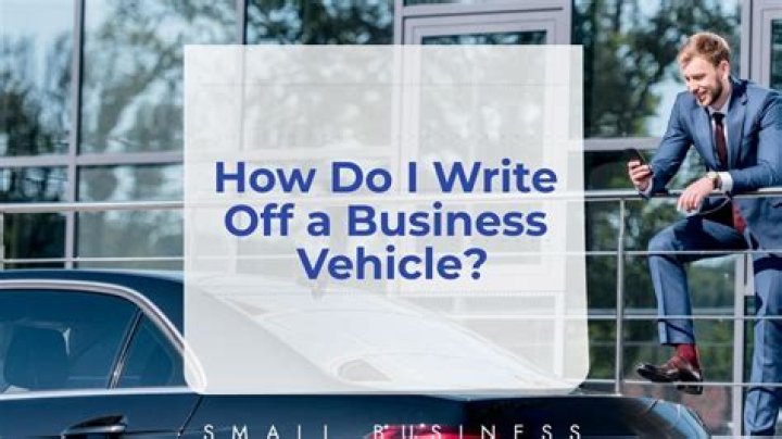 How do you write off a rental car?