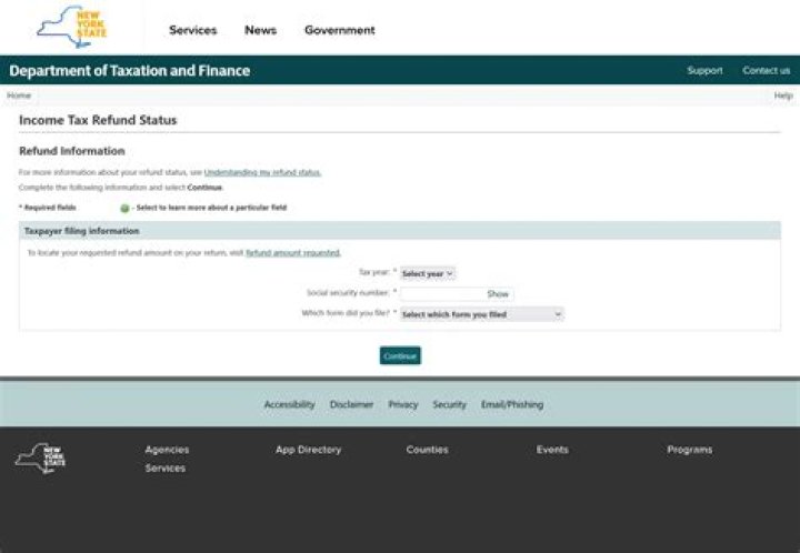 How long does it take for NY State Tax Refund?