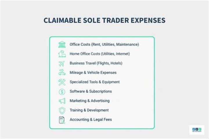 How much can a sole trader claim?