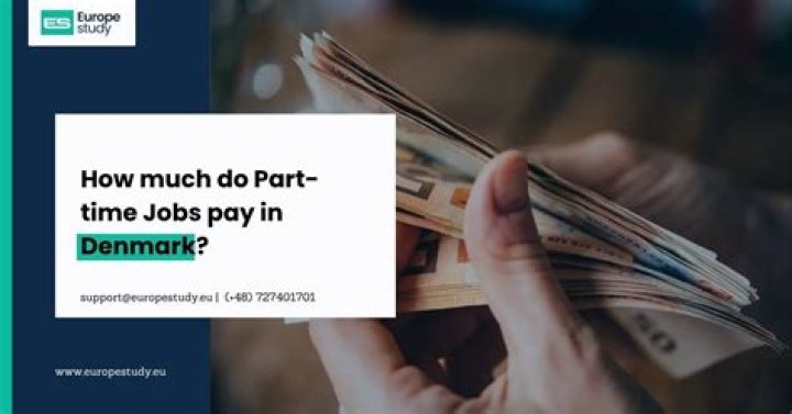How much do part time jobs pay?