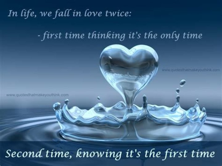 Is it true that love is sweeter the second time around?