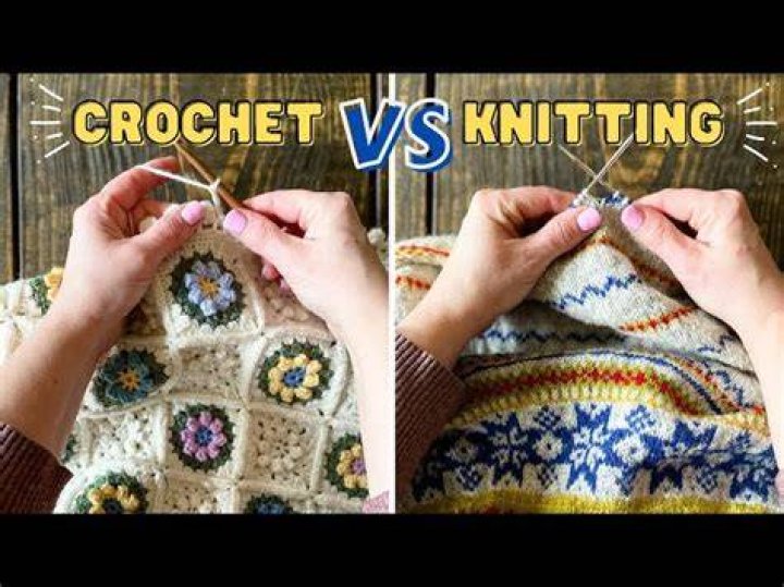 Is knitting or crocheting easier?