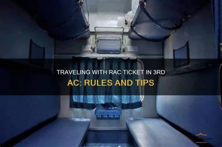 Is RAC allowed in 3rd AC?