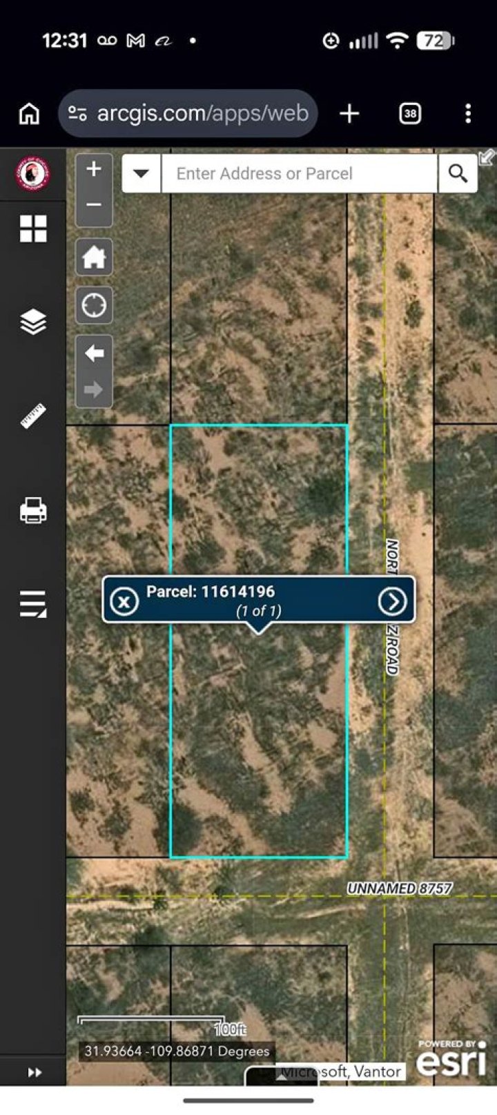 Is there free land in AZ?