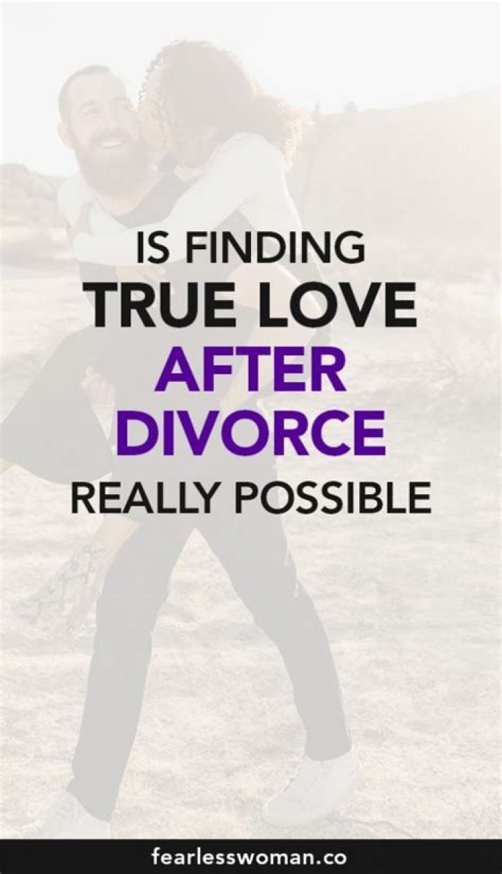 Is there true love after divorce?