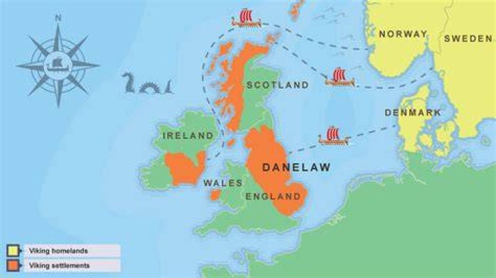 Was England ruled by Vikings?