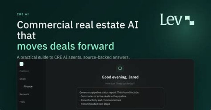 What does Lev do for commercial real estate?