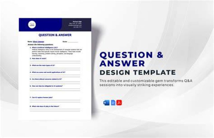What is the important of question document?