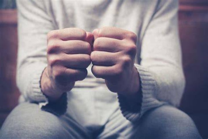 What is white knuckling?