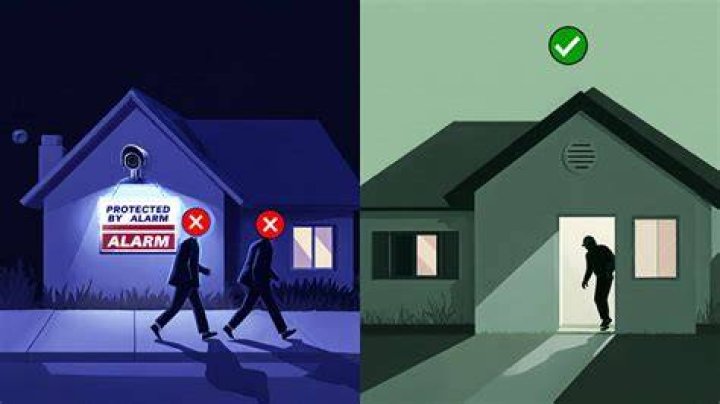 What signs do burglars leave?