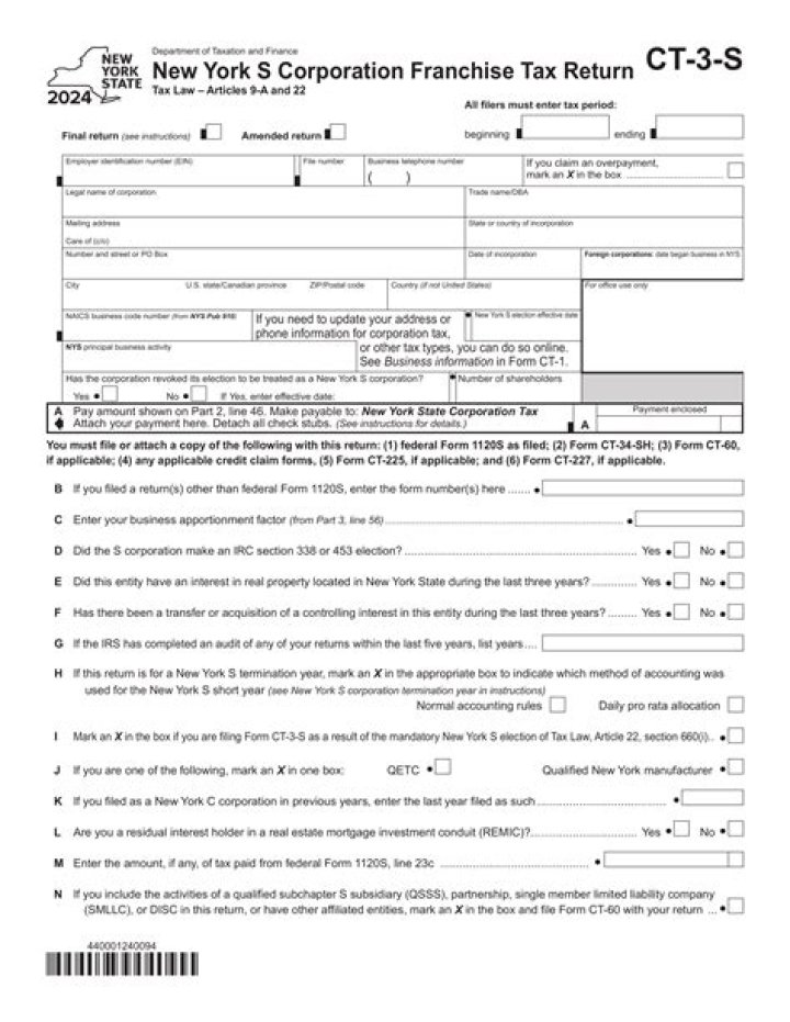 Where do I file NYS CT 3 s?
