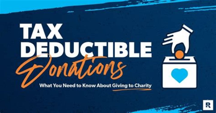 Which donations are tax free?