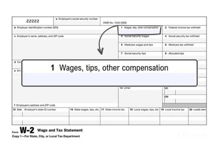 Which line on W-2 is salary?