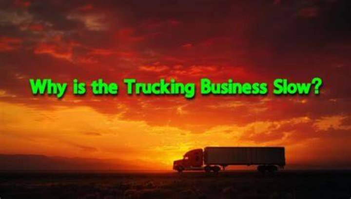 Why is trucking slow?